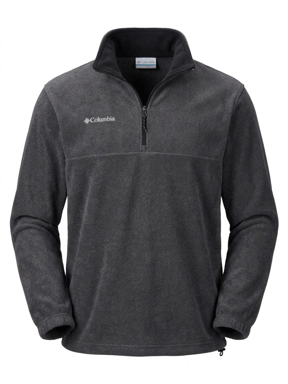 Columbia Men's Charcoal Gray Half-Zip Fleece Pullover